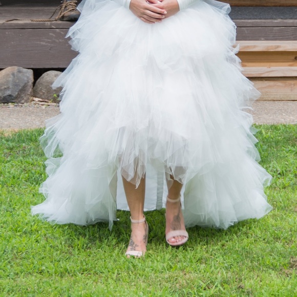 Tulle high-low beautiful - Picture 2 of 4